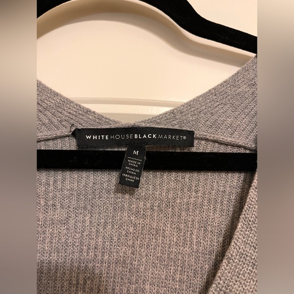 White House Black Market Long Sleeve Ribbed Tunic - Picture 11 of 11